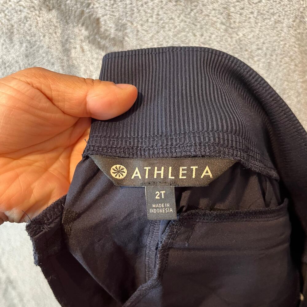 Athleta Navy Brooklyn Ankle Pant-2 Tall - Picture 4 of 5
